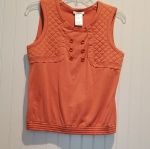 Chloe xs clay colored top